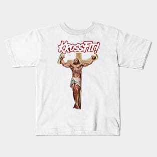 Jesus did KrossFit! Kids T-Shirt